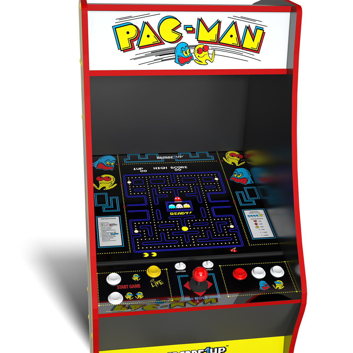 Arcade1up NEW PAC-MAN ARCADE RISERLESS
