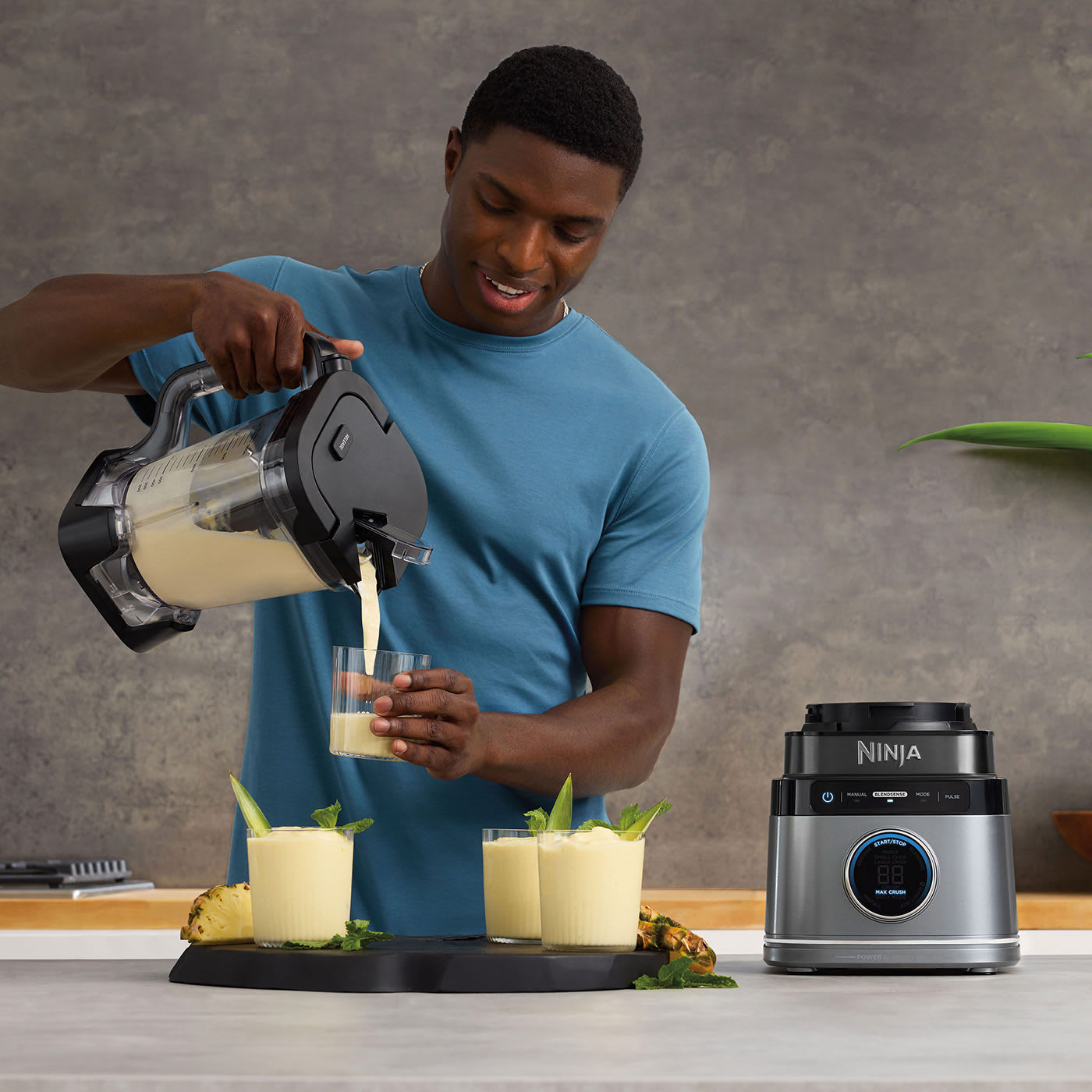 Ninja Frullatore ad alta potenza detect - nero