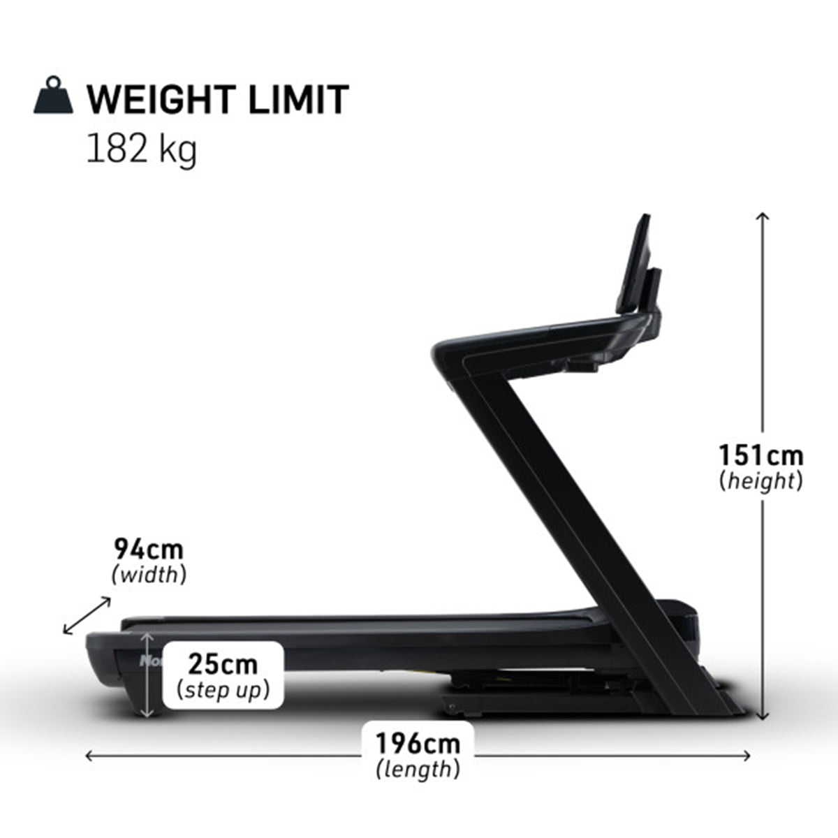 NordicTrack Commercial 1750 – Tapis Roulant 20 km/h