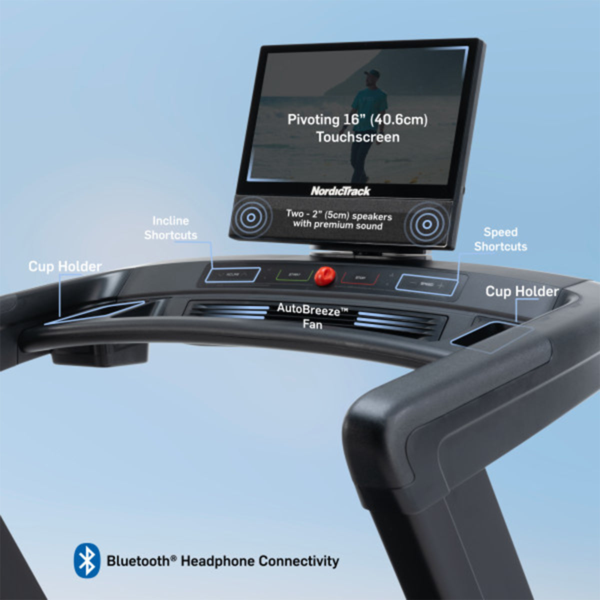 NordicTrack Commercial 1750 – Tapis Roulant 20 km/h
