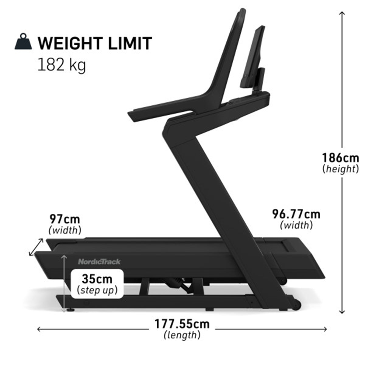 NordicTrack X16 – Tapis Roulant 20 km/h