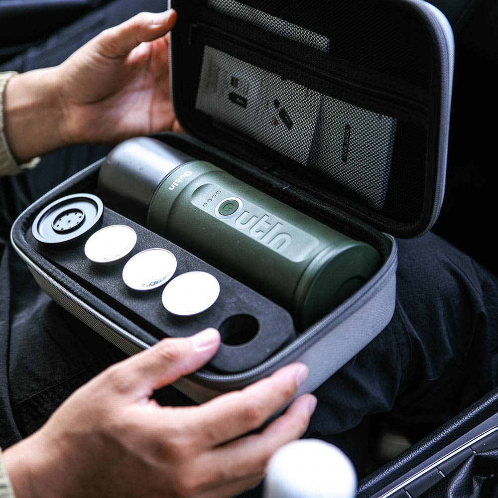 OutIn Nano – Macchina da Caffè Espresso Portatile Elettrica con Riscaldamento