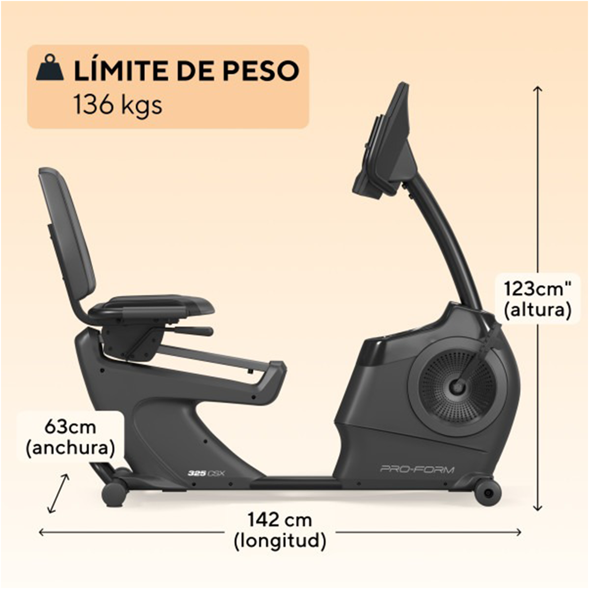 ProForm 325 CSX Indoor Exercise Bike
