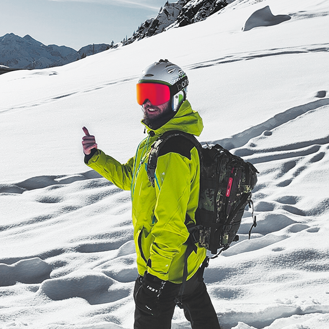 SoundBRKR – Maschera da sci smart con conduzione ossea e Bluetooth Conference