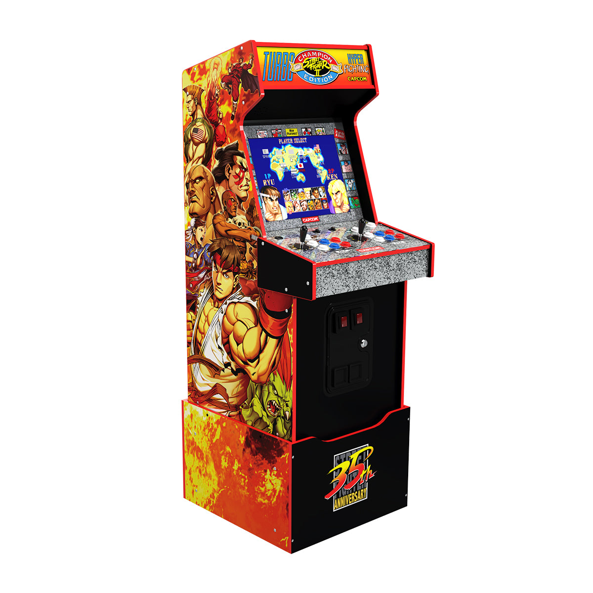 Arcade1Up Capcom Legacy Game Yoga Flame