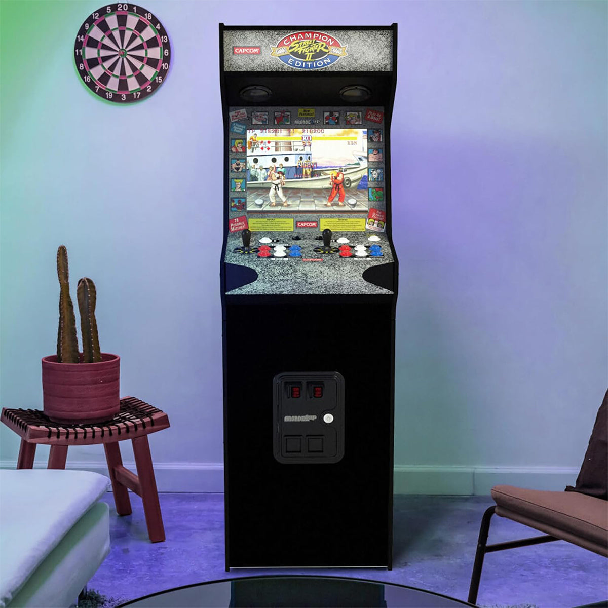 Arcade 1Up Street Fighter Deluxe Arcade Riserless