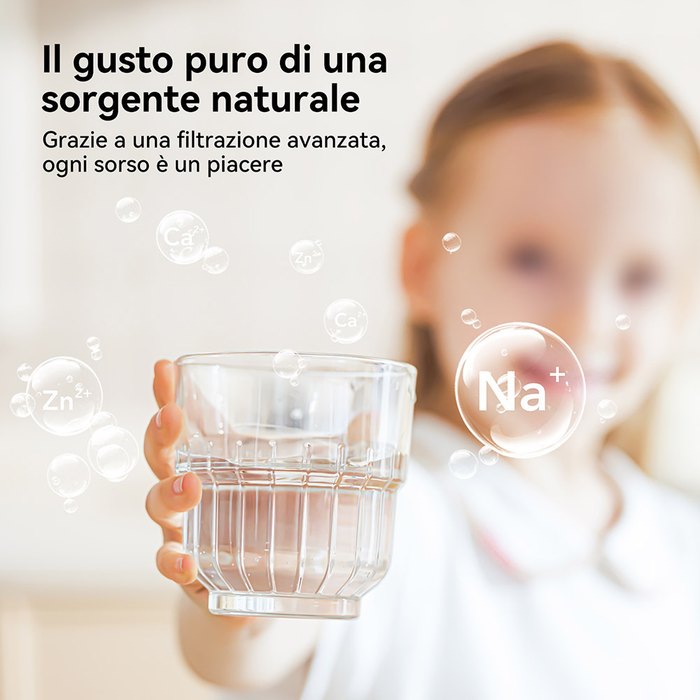 JIMMY R9 Pro – Purificatore d’Acqua a Osmosi Inversa con Acqua Calda e Fredda Istantanea