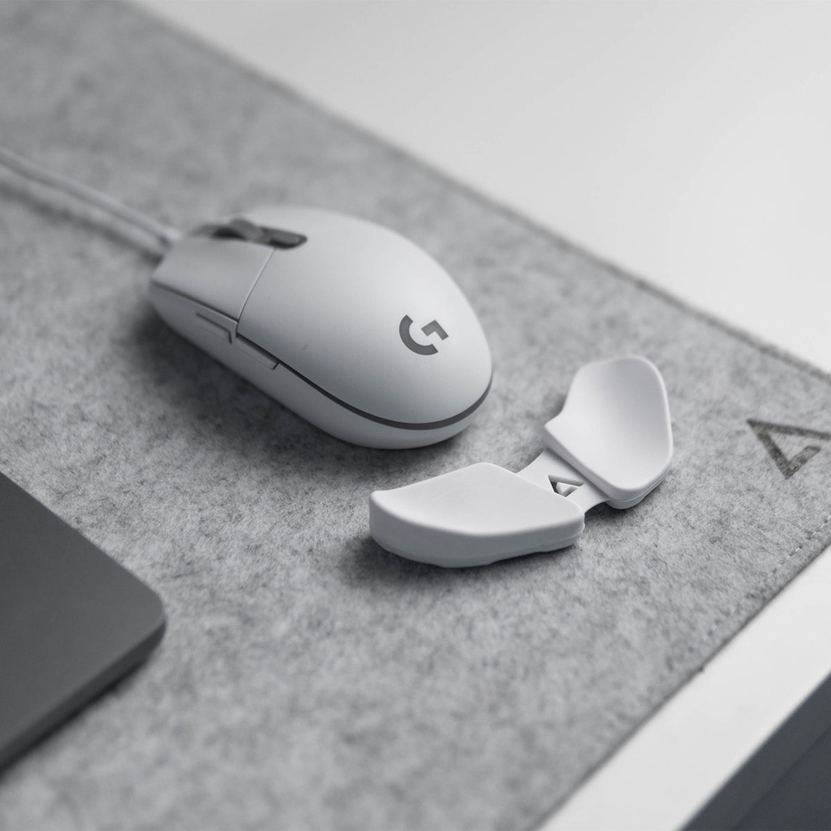 DeltaHub Carpio 2.0 Ergonomic wrist rest Grey