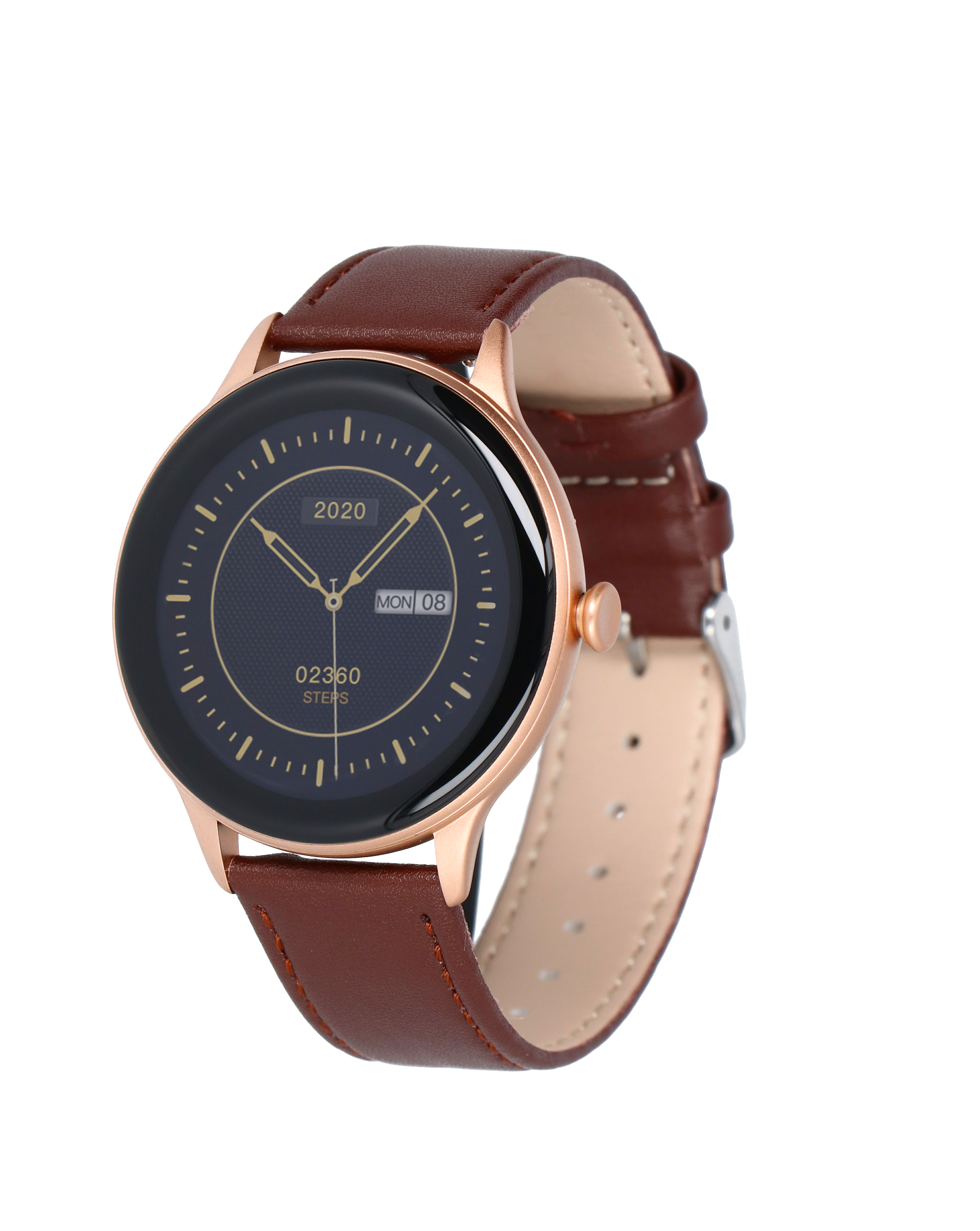 MAXCOM FW48 Vanad Gold Smartwatch – AMOLED 1.32” e Design Elegante ad Alto Contrasto