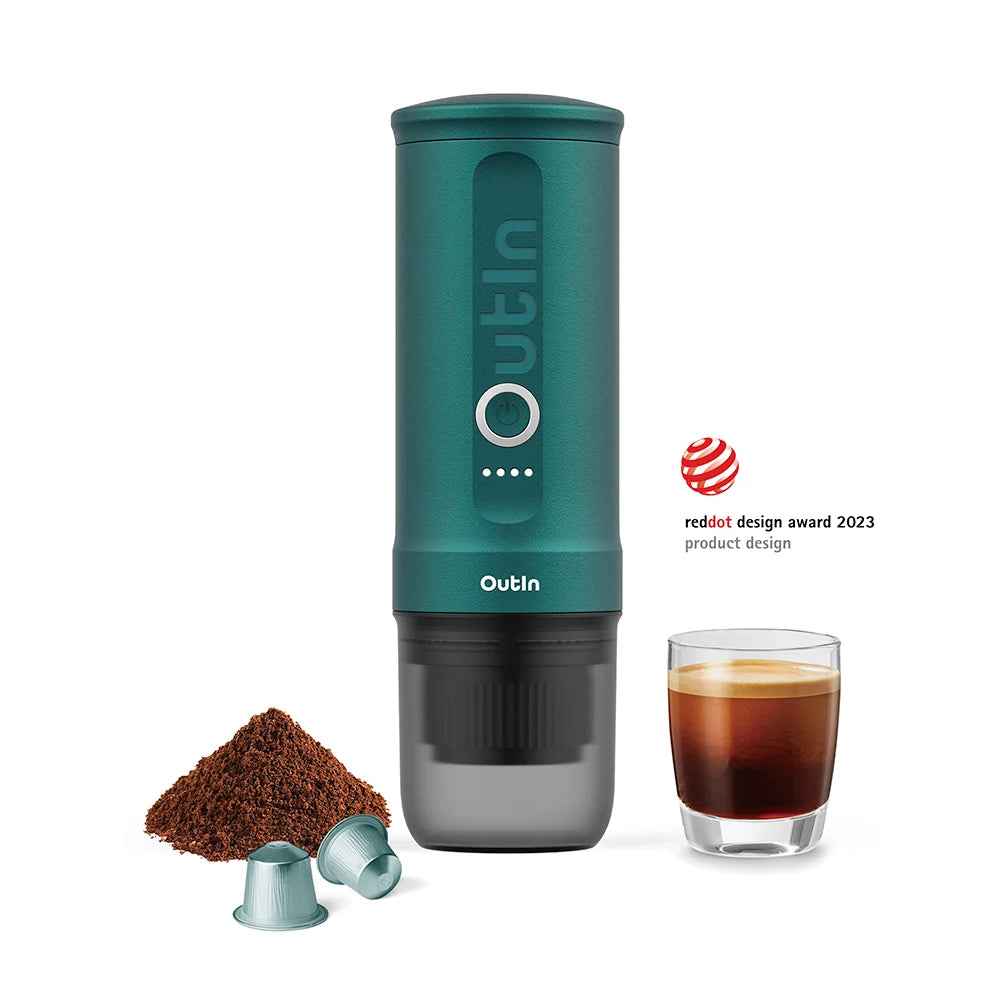 OutIn Nano – Macchina da Caffè Espresso Portatile Elettrica con Riscaldamento