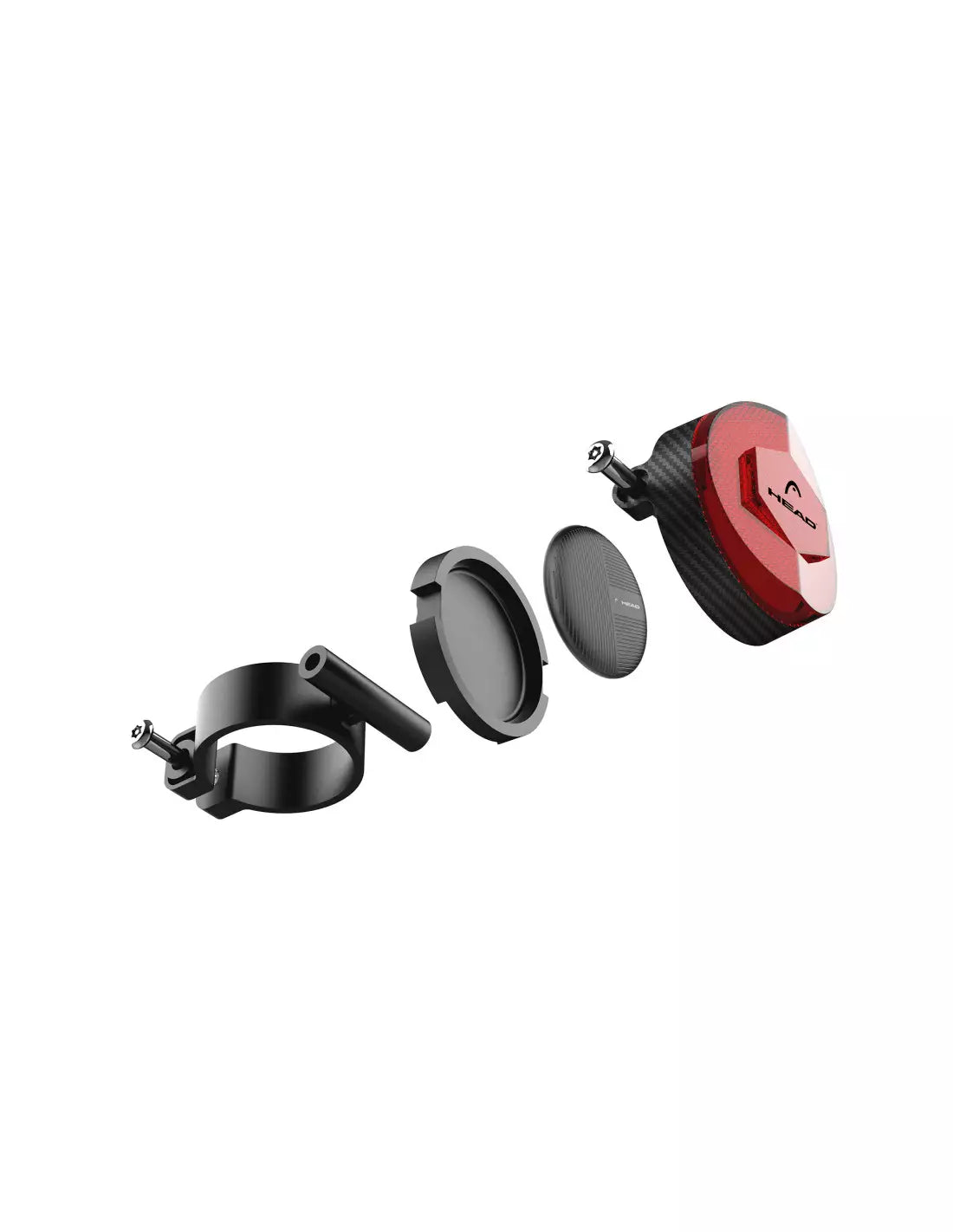 HEAD - HDTR03 - Localizzatore e Tracciamento per Biciclette - Apple Find My e Catarifrangente Integrato