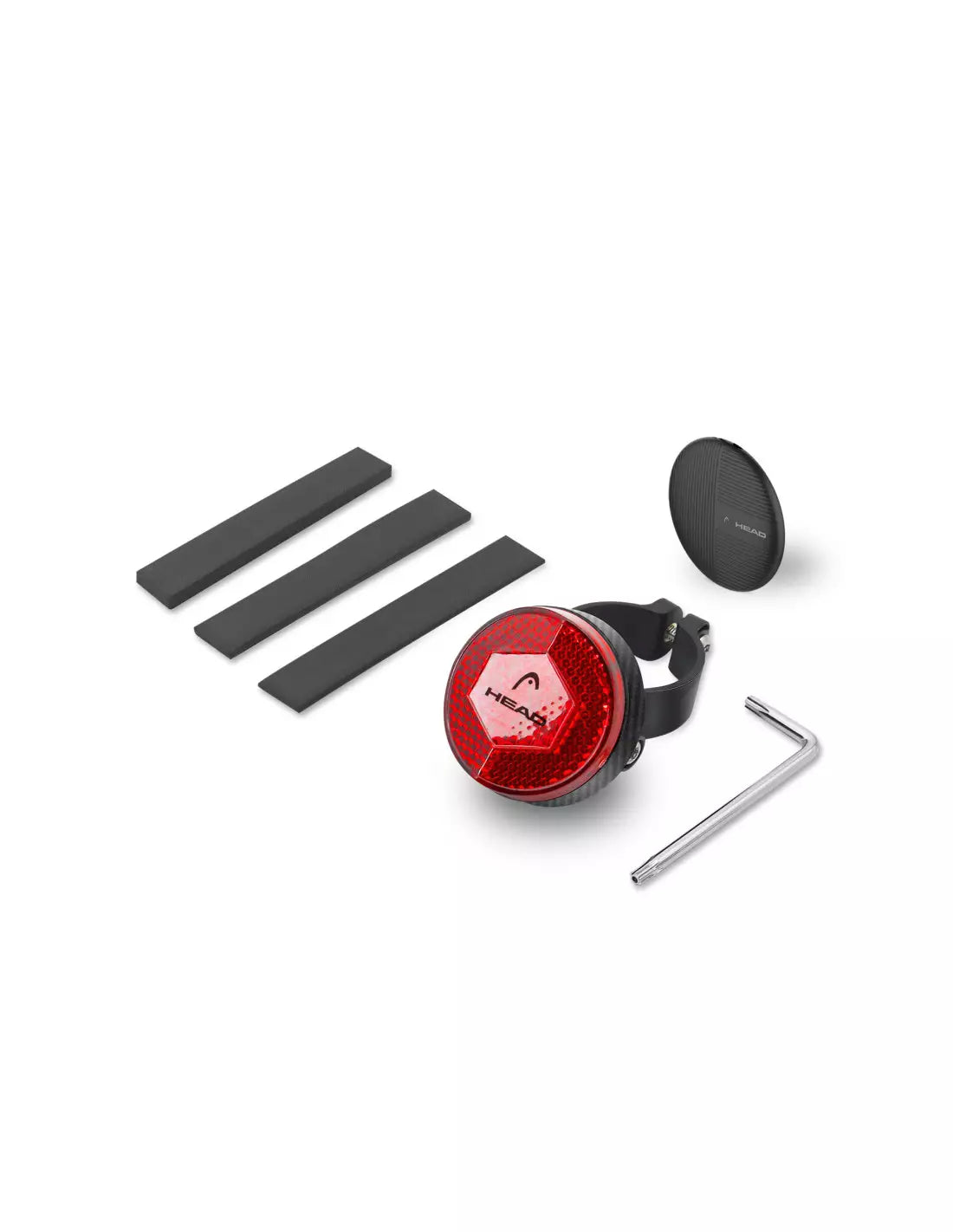 HEAD - HDTR03 - Localizzatore e Tracciamento per Biciclette - Apple Find My e Catarifrangente Integrato