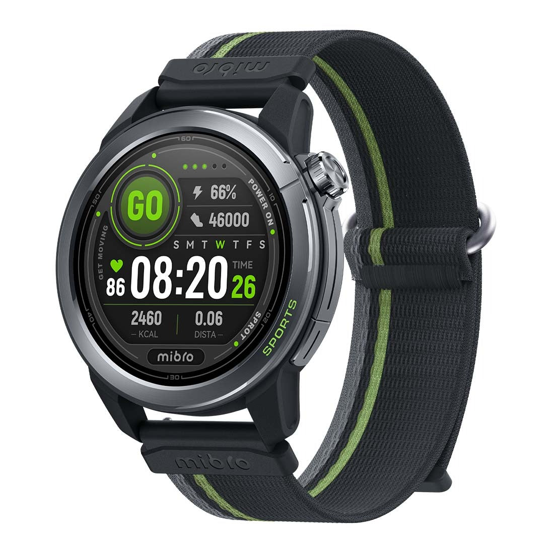 Mibro Watch GS Active2 – Smartwatch GPS Dual-Band per Running e Padel