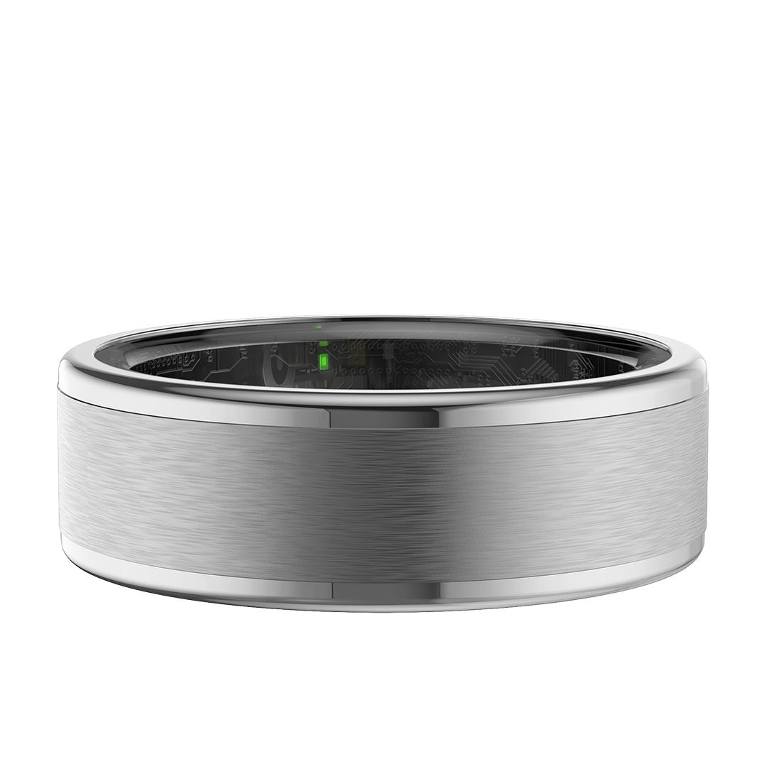 FITPADDY FitRing Air – Smart Ring in Acciaio con Monitoraggio Benessere 24h, SpO₂, Sonno e 5ATM