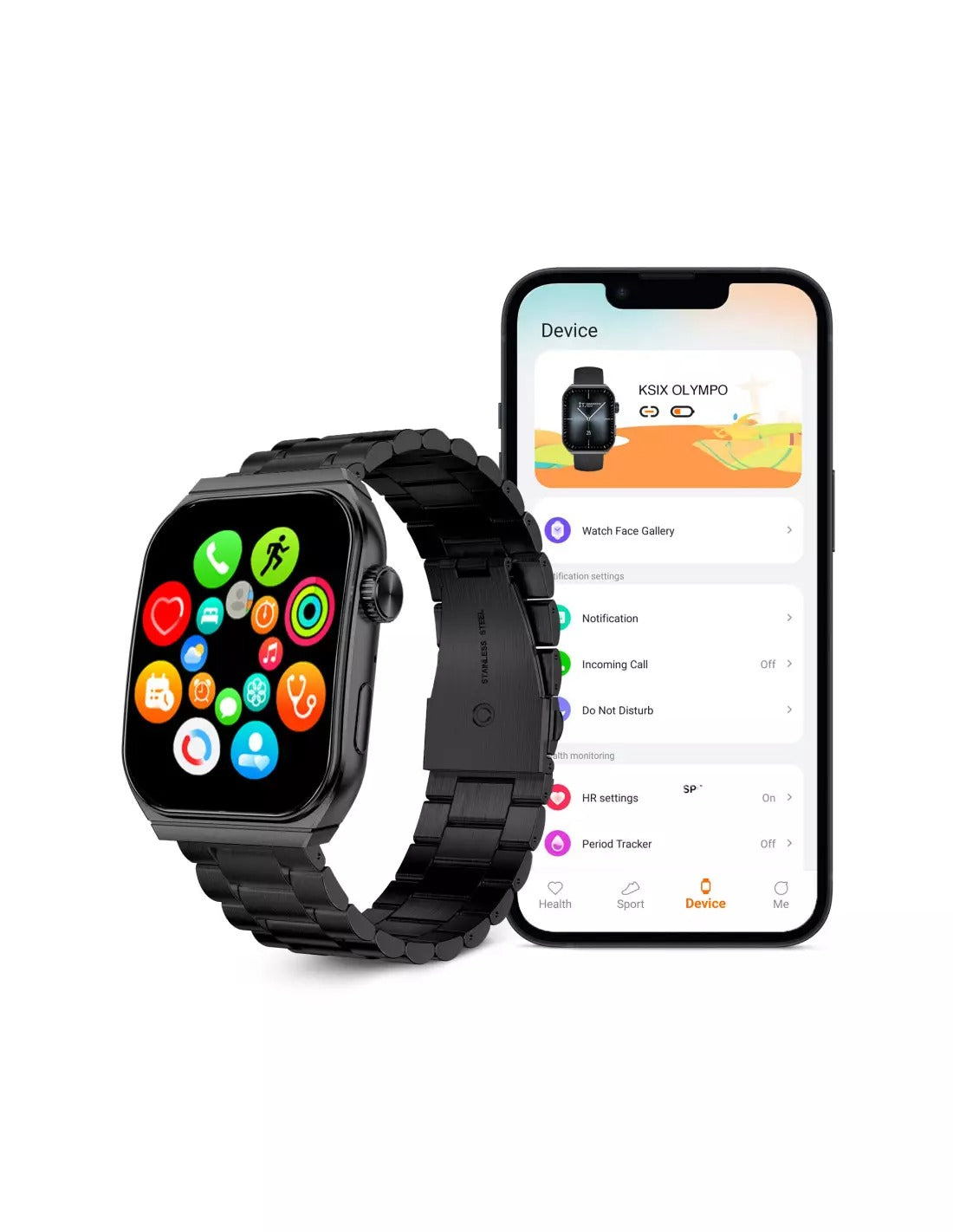 KSIX Olympo – Smartwatch AMOLED