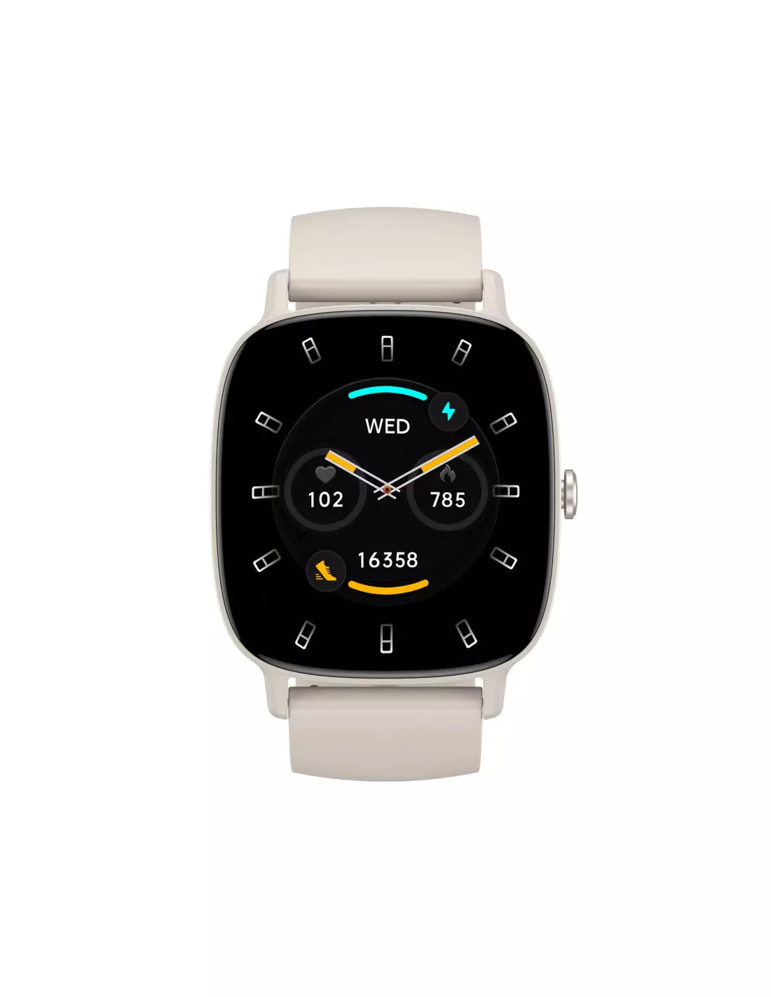 KSIX Pulse Beige – Smartwatch TFT 1,83" con Chiamate Bluetooth, oltre 100 Modalità Sport e IP68