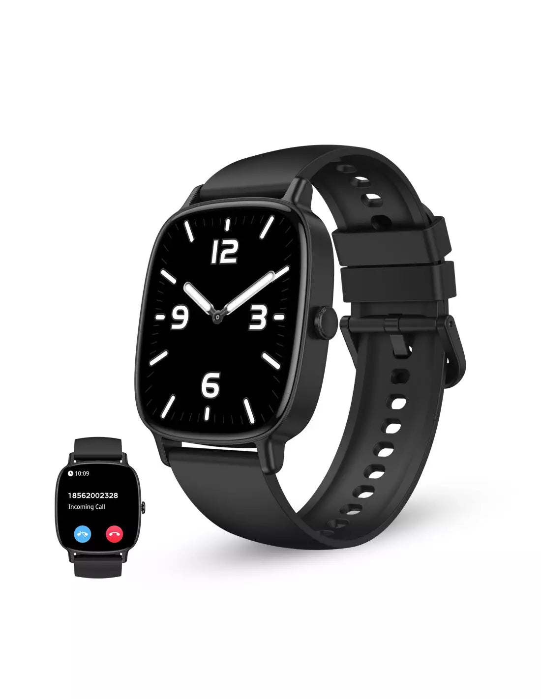 KSIX Pulse Nero – Smartwatch TFT 1,83" con Chiamate Bluetooth, oltre 100 Modalità Sport e IP68