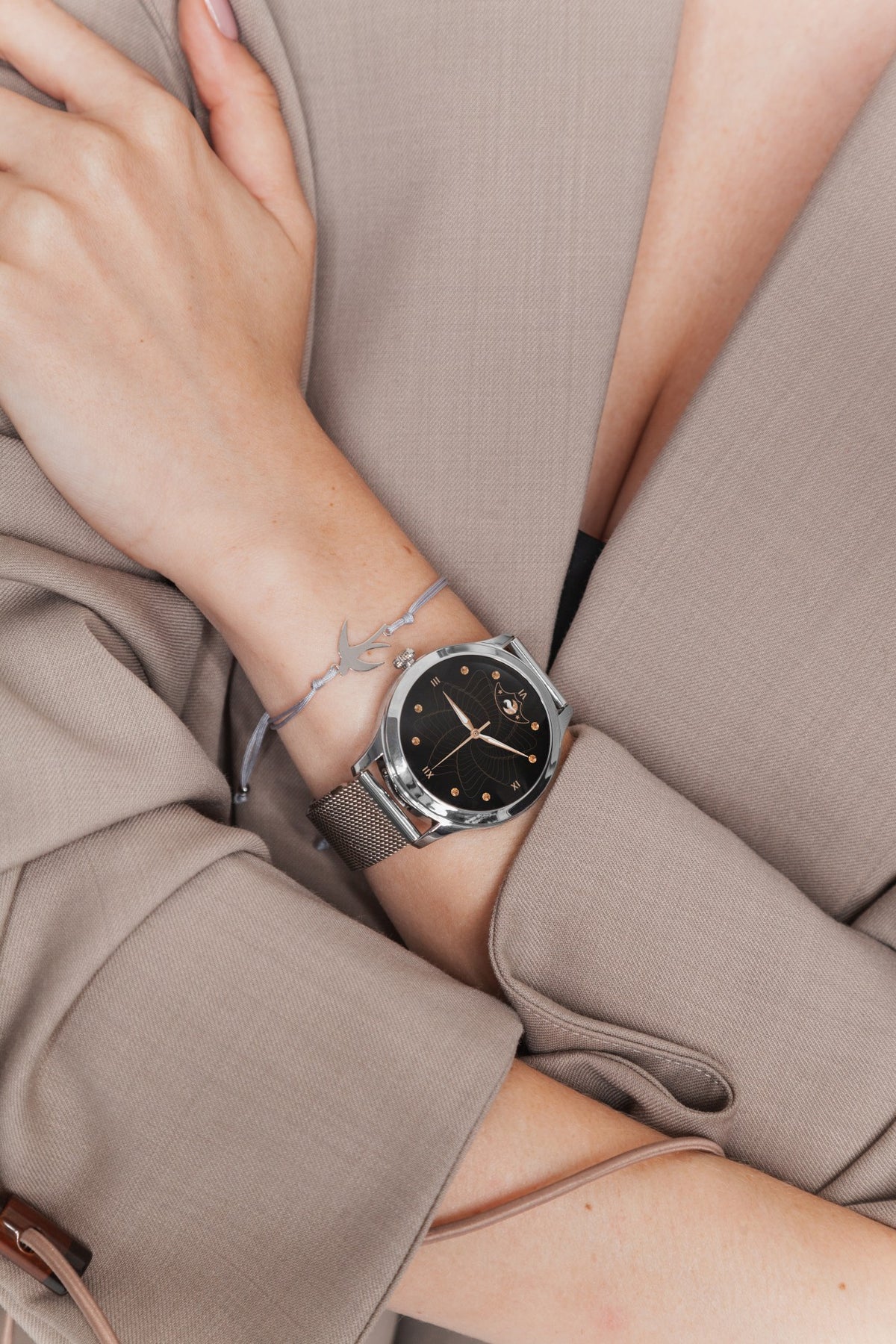 MAXCOM FW42 SR Silver – Smartwatch TFT