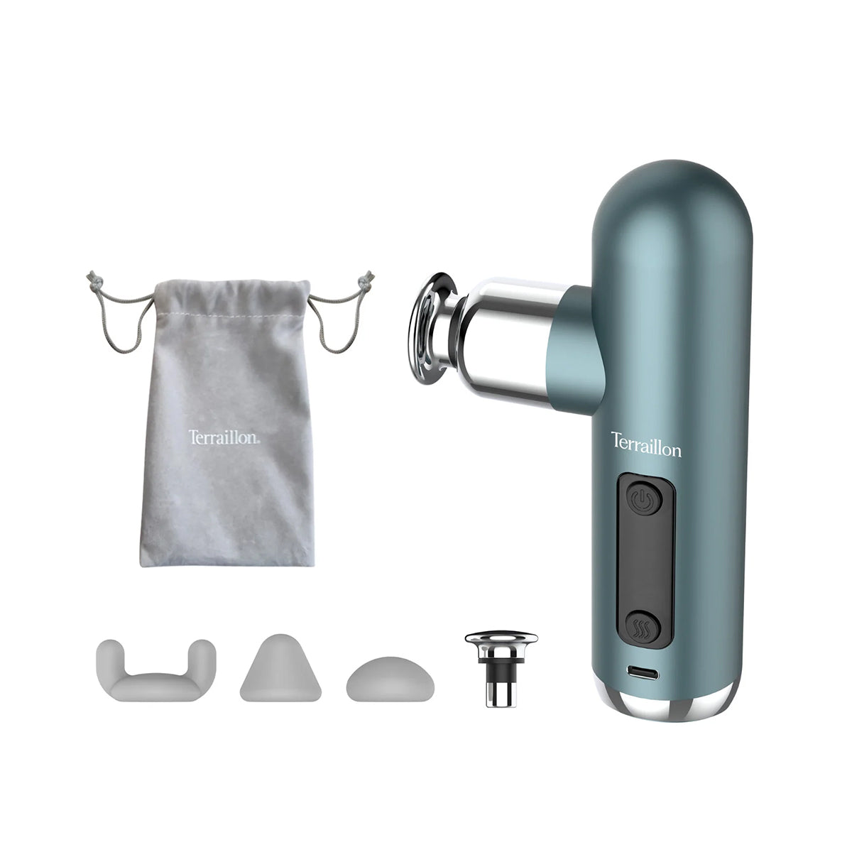 Terraillon Mini Pistola massaggiatrice multi-zona