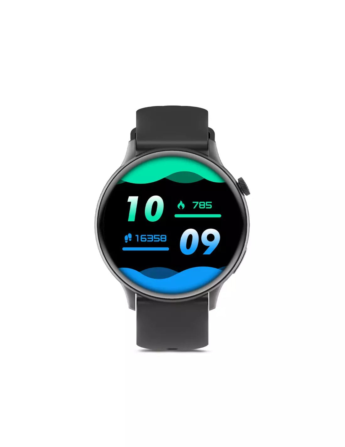 KSIX Core 2 Nero – Smartwatch AMOLED 1,43" con Chiamate Bluetooth, Assistente Vocale e IP67