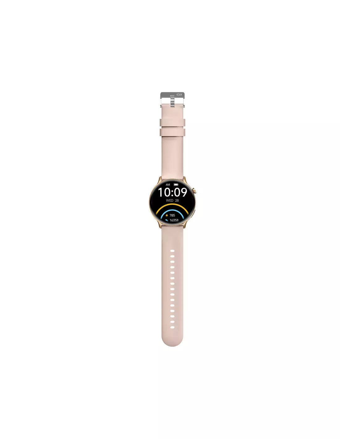 KSIX Core 2 Rosa – Smartwatch AMOLED 1,43" con Chiamate Bluetooth, Assistente Vocale e IP67