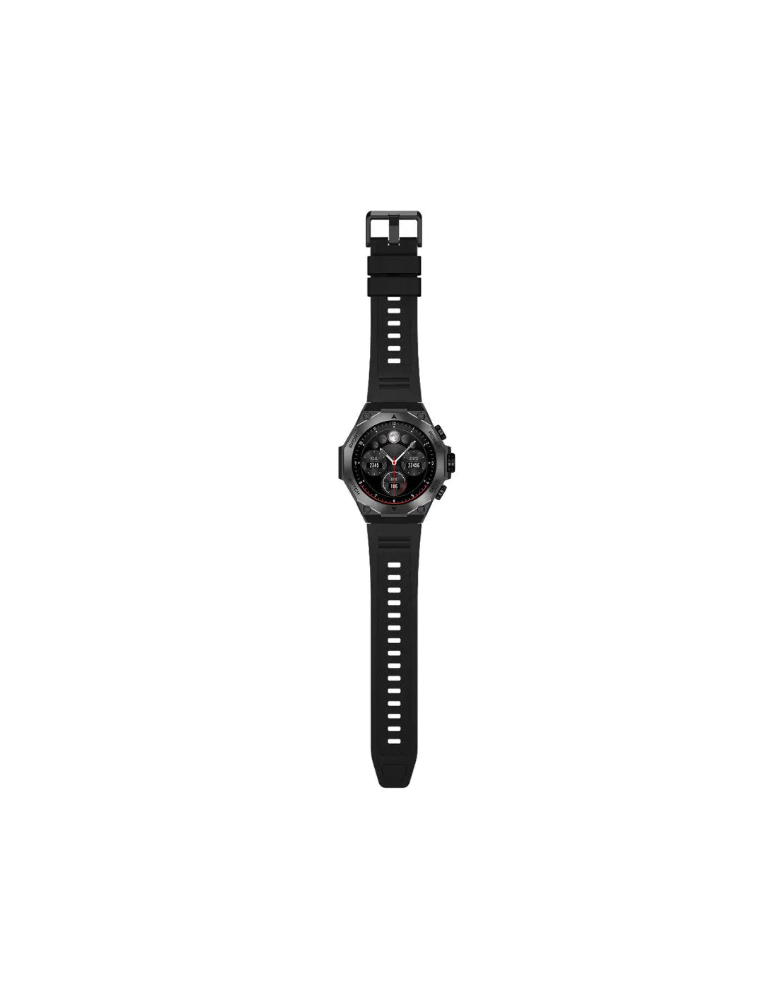 KSIX Titanium Nero – Smartwatch AMOLED 1,43" con 2 Cinturini, Chiamate Bluetooth e IP67