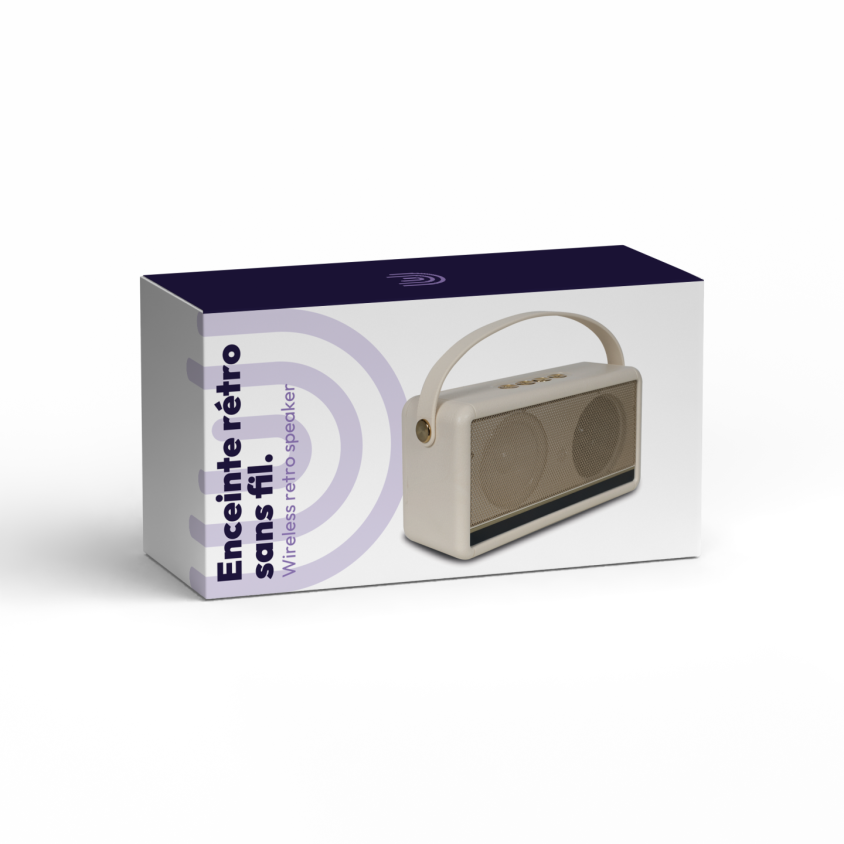 DELTA Wireless Retro – Speaker Bluetooth