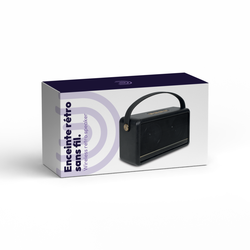 DELTA Wireless Retro – Speaker Bluetooth