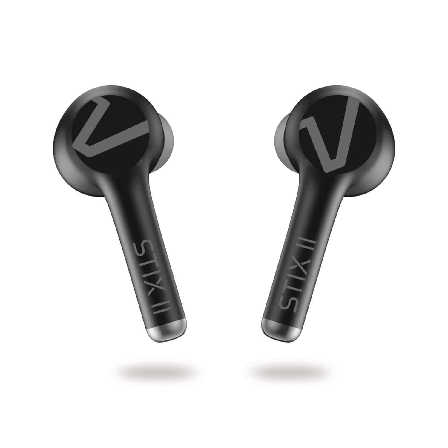 Veho STIX II True Wireless Earphones Carbon Black