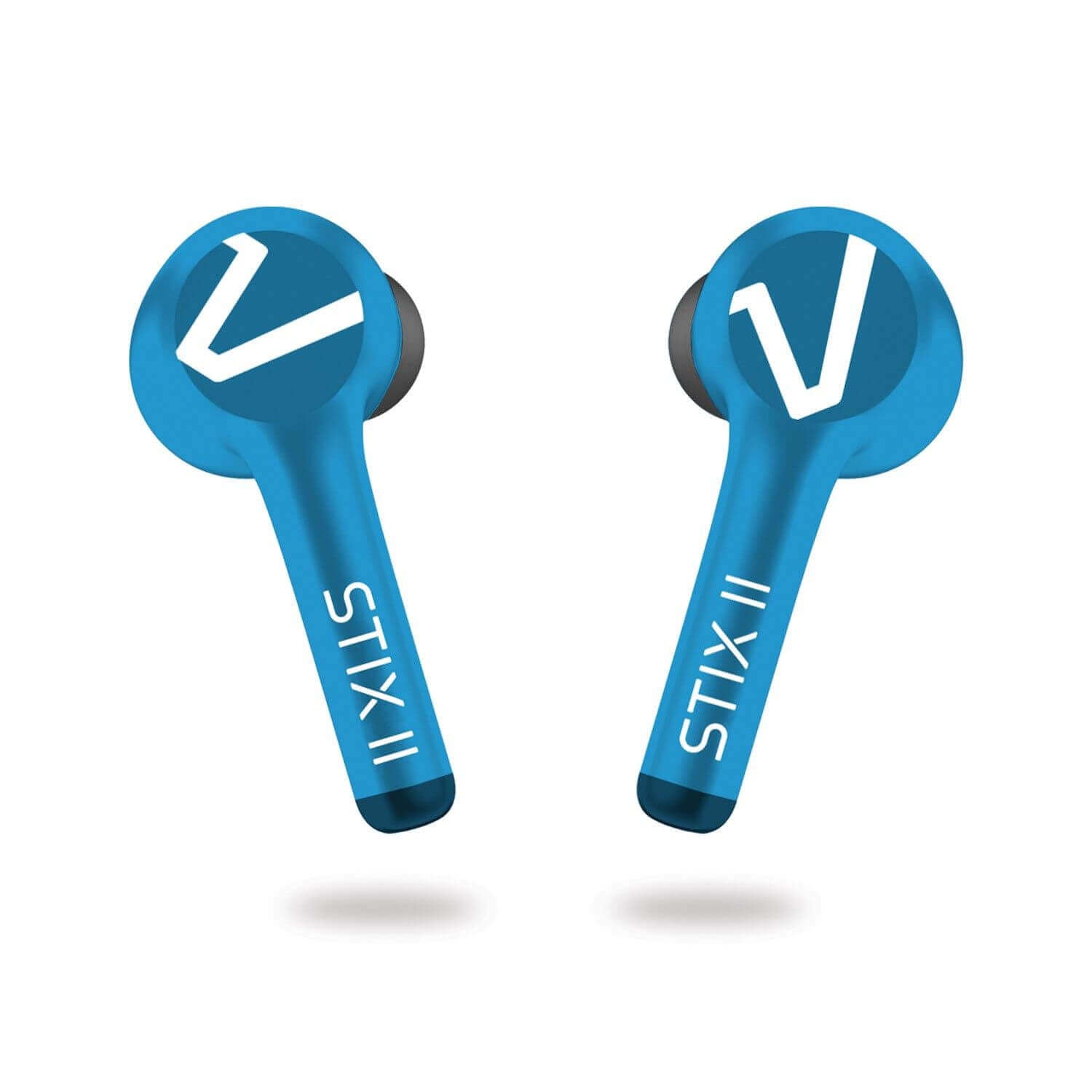Veho STIX II True Wireless Earphones Aqua Blue