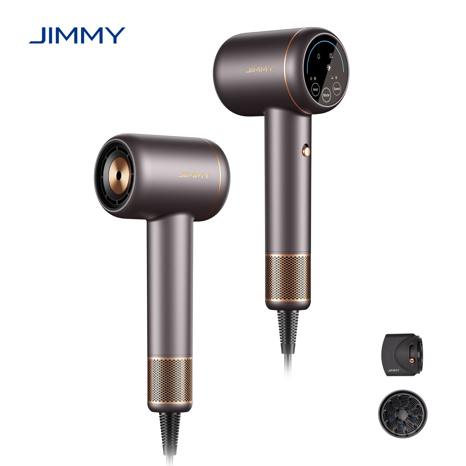 JIMMY F8 – Asciugacapelli Nano Ultrasonico con Touch Screen e Motore Digitale ad Alta Velocità