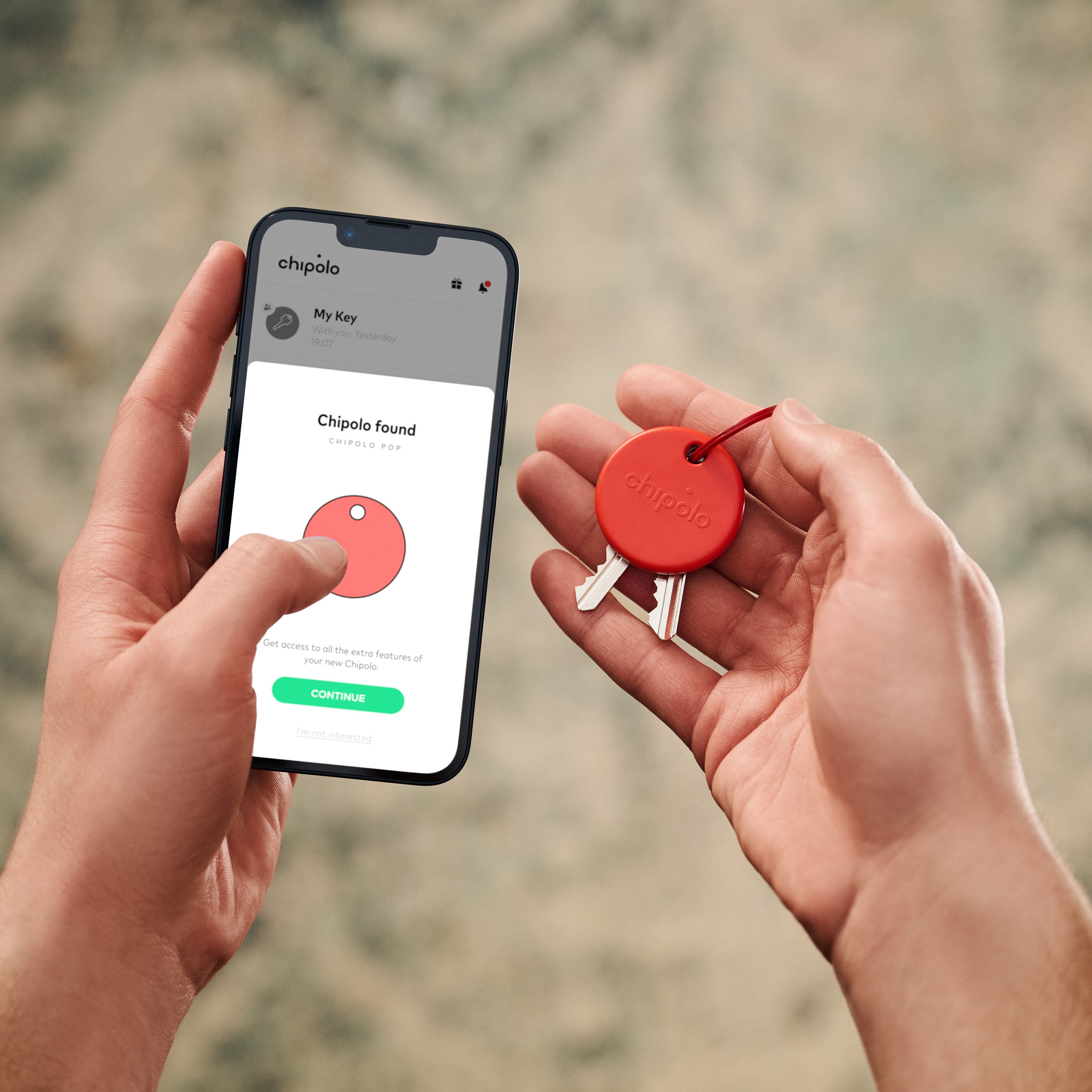 Chipolo POP - Tracker Compatibile con Apple e Google