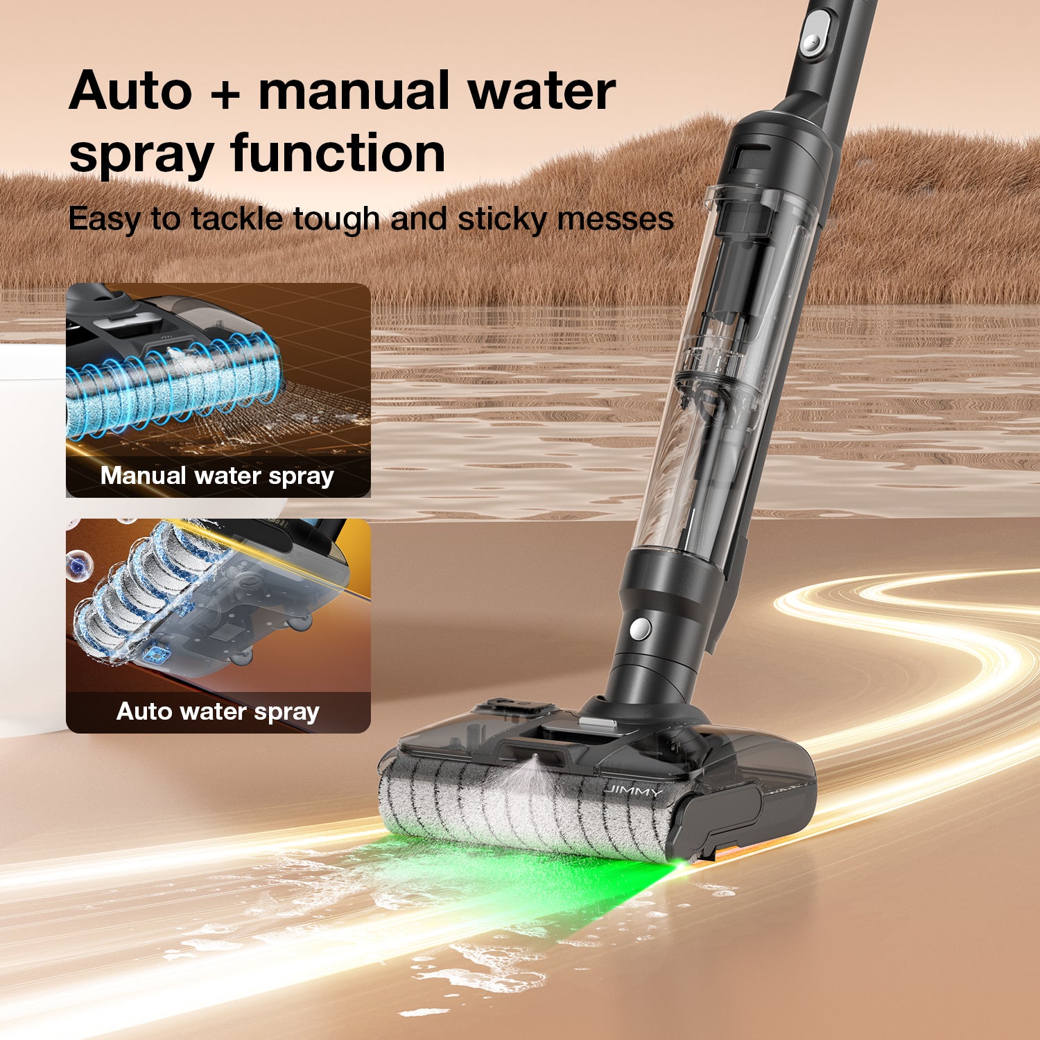 JIMMY PW11 Plus – Aspirapolvere Lavapavimenti Cordless Wet & Dry 3 in 1