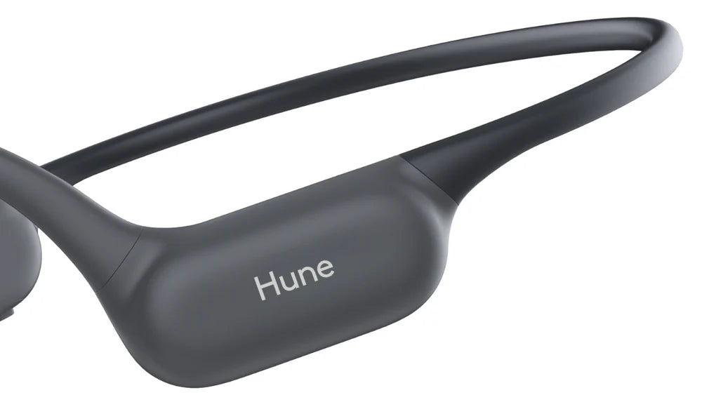 HUNE OLA Black – Cuffie Bluetooth a Conduzione Ossea Waterproof