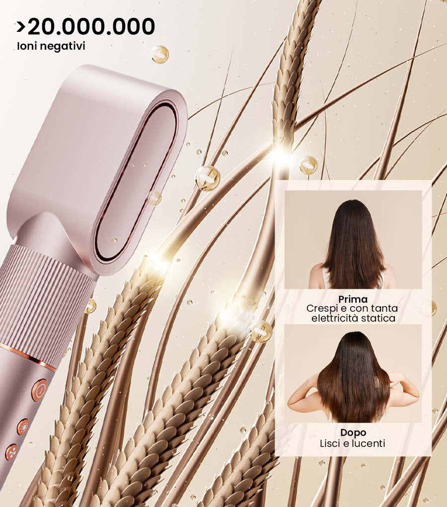 JIMMY HF9 – Multi Hair Styler 3 in 1 con Motore Digitale ad Alta Velocità