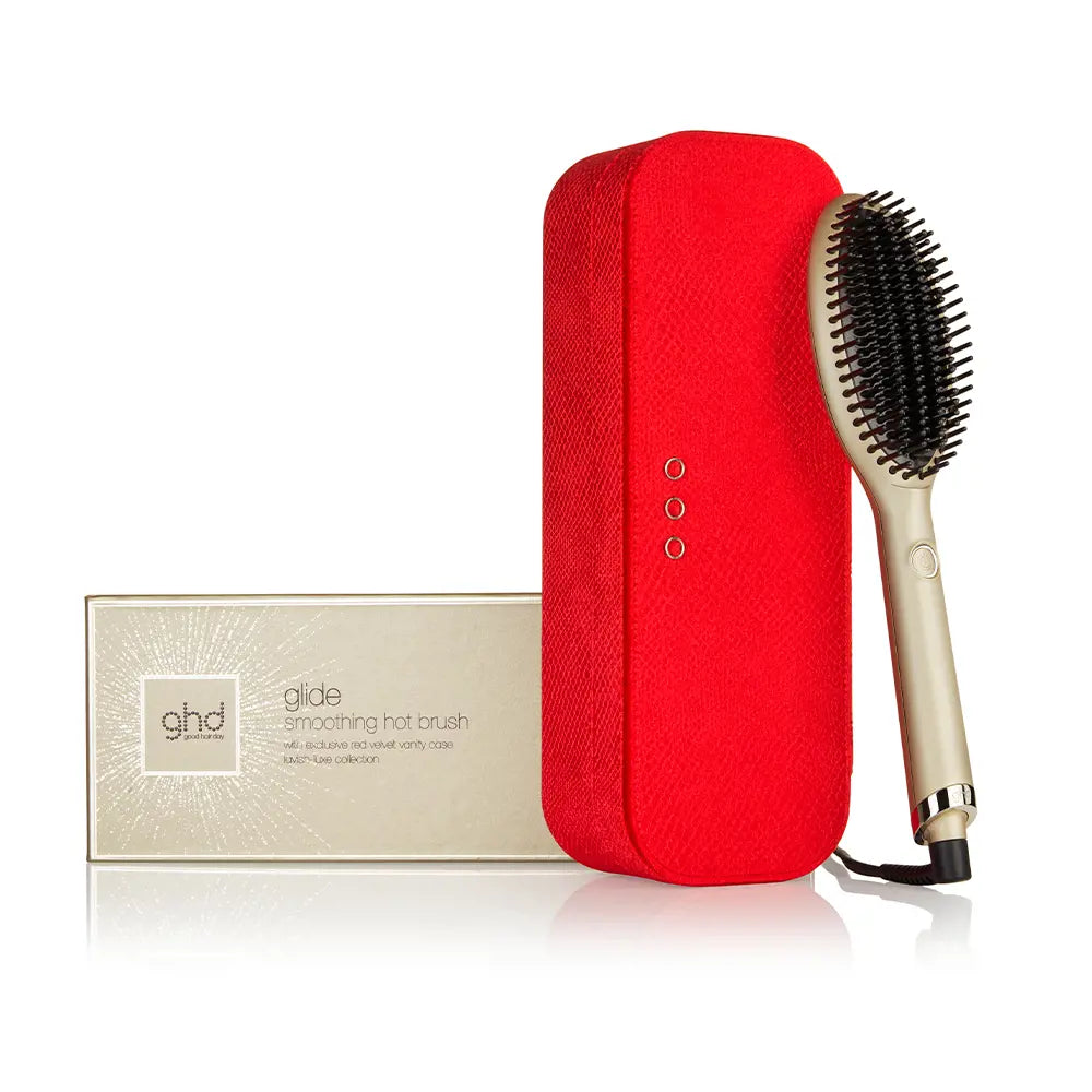 ghd Glide Grand Luxe Collection – Spazzola Lisciante Elettrica con Custodia