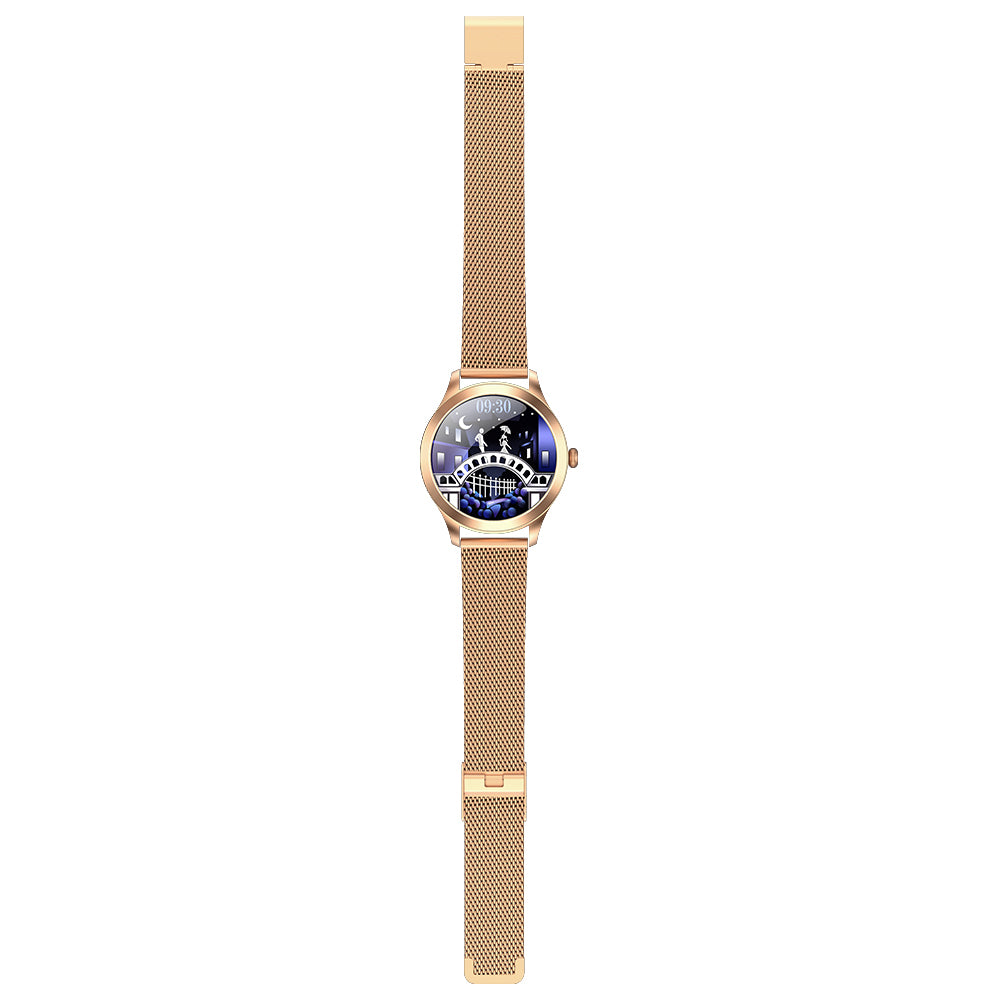 MAXCOM FW42 SR Gold Smartwatch – Eleganza in Acciaio e Funzioni Smart Complete