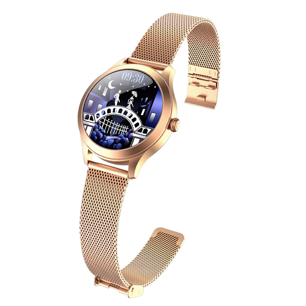 MAXCOM FW42 SR Gold Smartwatch – Eleganza in Acciaio e Funzioni Smart Complete