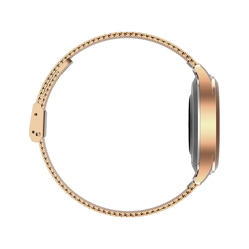 MAXCOM FW42 SR Gold Smartwatch – Eleganza in Acciaio e Funzioni Smart Complete