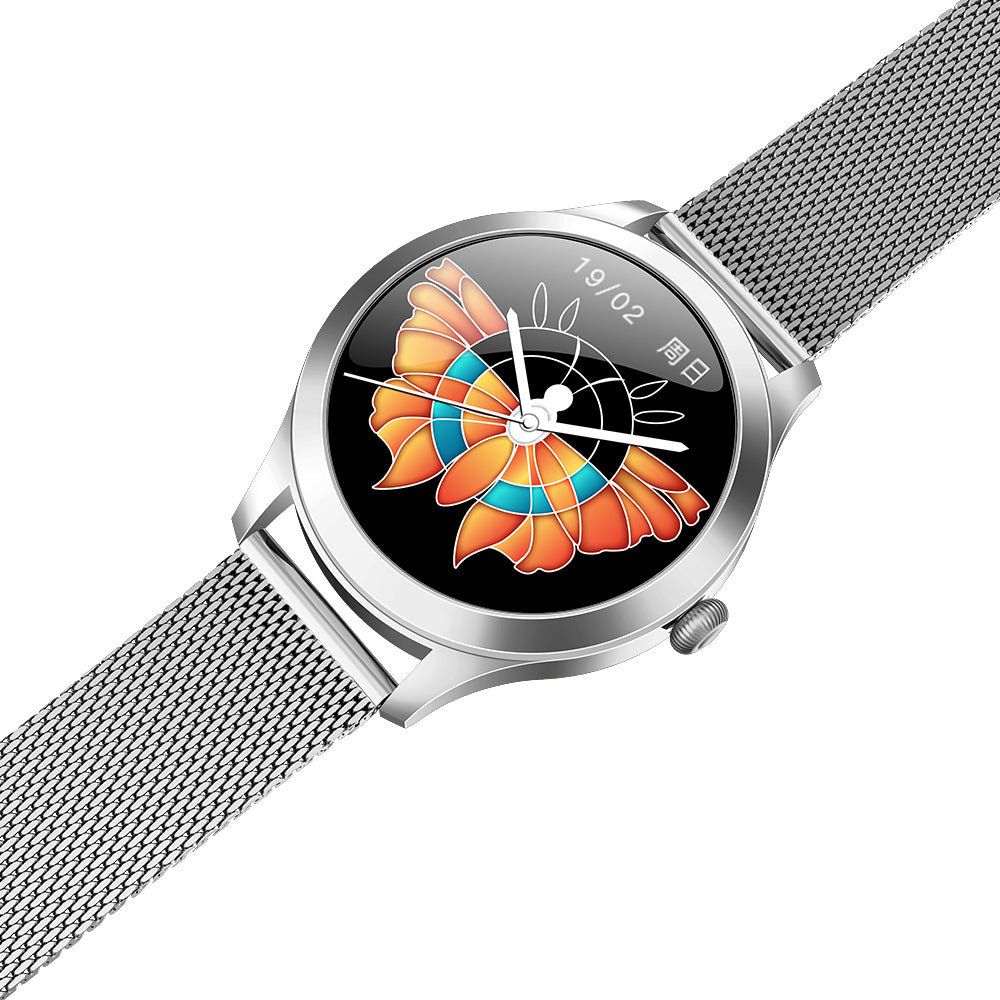 MAXCOM FW42 SR Silver Smartwatch – Acciaio Inox, 70+ Sport e Monitoraggio Completo