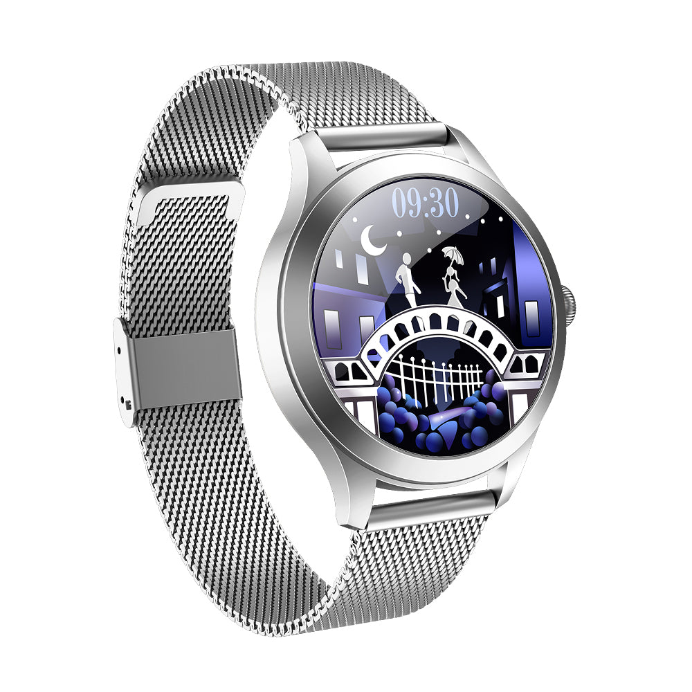 MAXCOM FW42 SR Silver Smartwatch – Acciaio Inox, 70+ Sport e Monitoraggio Completo