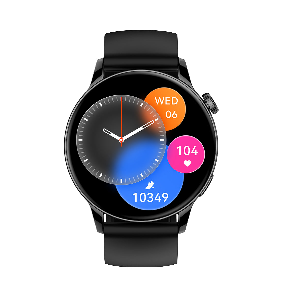 MAXCOM FW58 Vanad Pro Smartwatch Nero – AMOLED 1.3” con Chiamate Bluetooth e Monitoraggio Avanzato