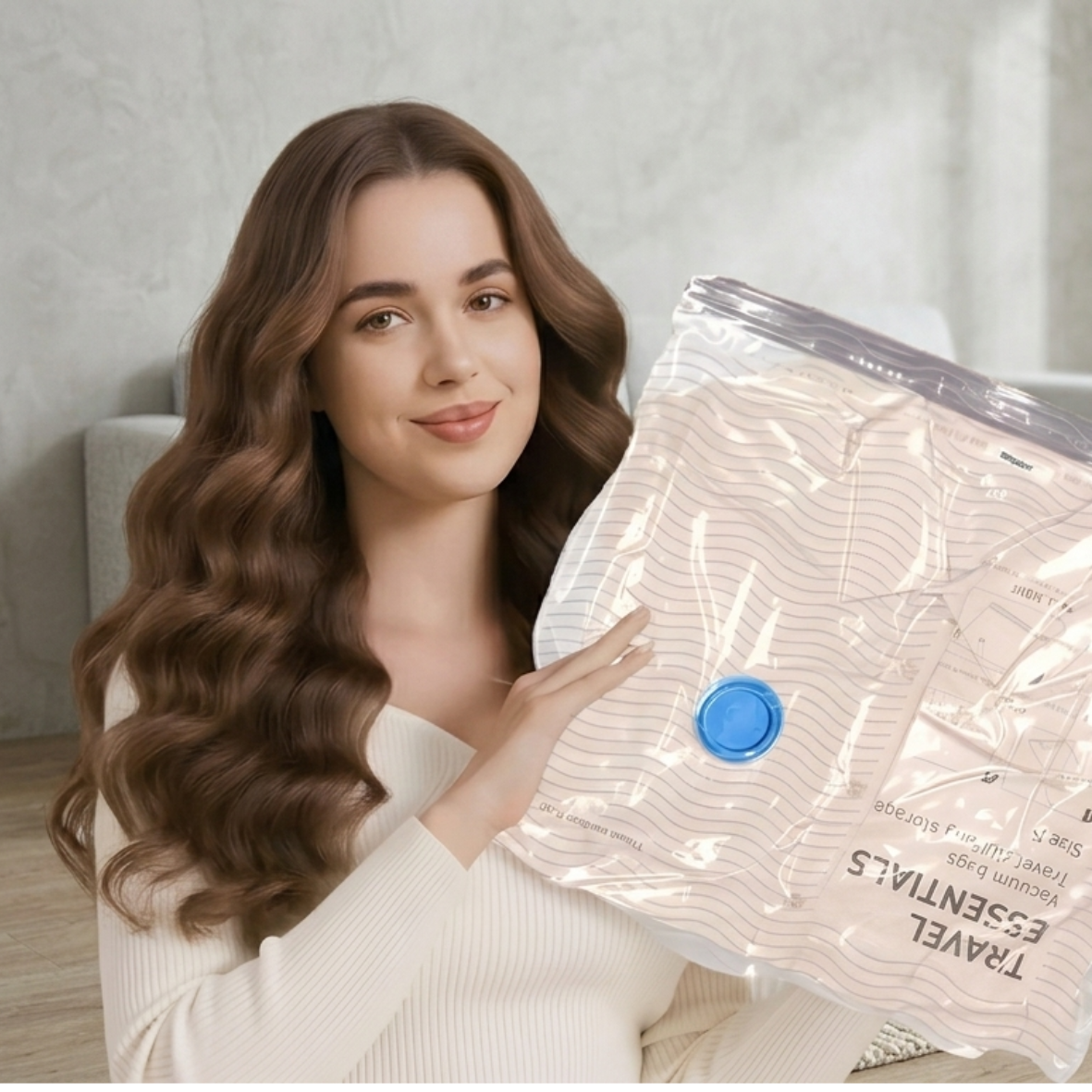 Set Travel Smart - Sottovuoto pro con pompa elettrica da viaggio + sacchetti