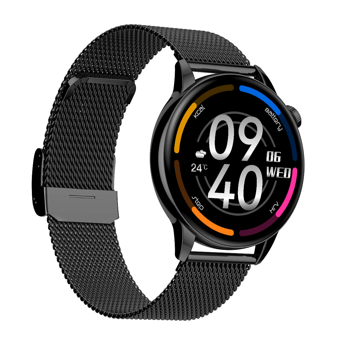 MAXCOM FW58 Vanad Pro Smartwatch Nero – AMOLED 1.3” con Chiamate Bluetooth e Monitoraggio Avanzato