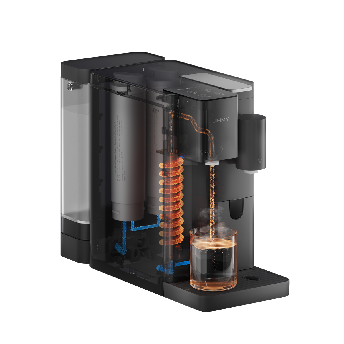 JIMMY Nespure N9 – Purificatore d’Acqua e Macchina da Caffè
