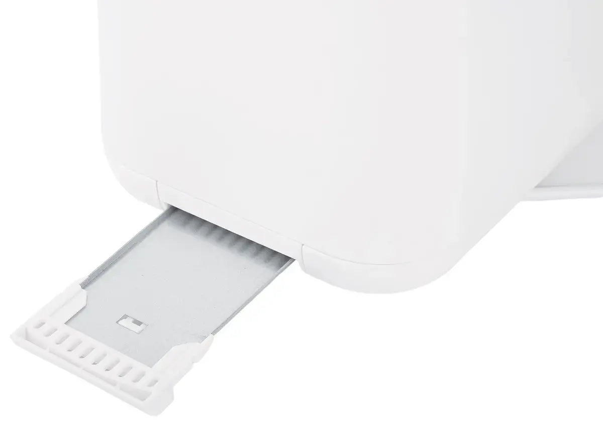 ELLE Panache Tostapane Digitale 2 Fette Bianco – Display Touch e Slot Extra Larghe