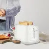 ELLE Panache Tostapane Digitale 2 Fette Bianco – Display Touch e Slot Extra Larghe