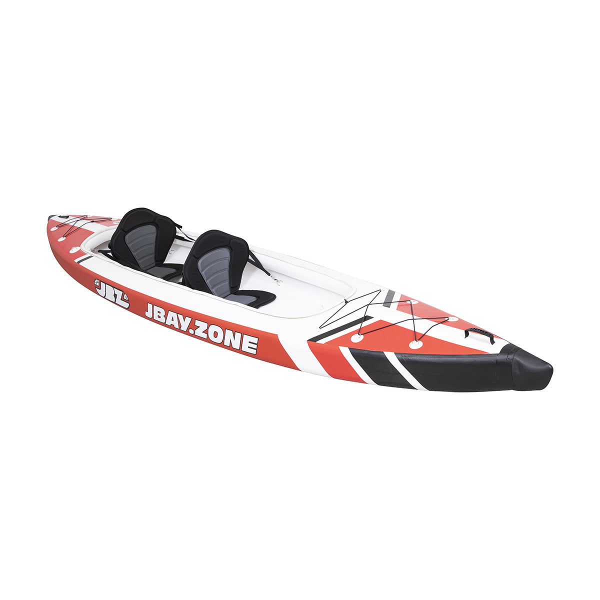 Kayak Canoa Gonfiabile Biposto JBAY.ZONE V-SHAPE DUO