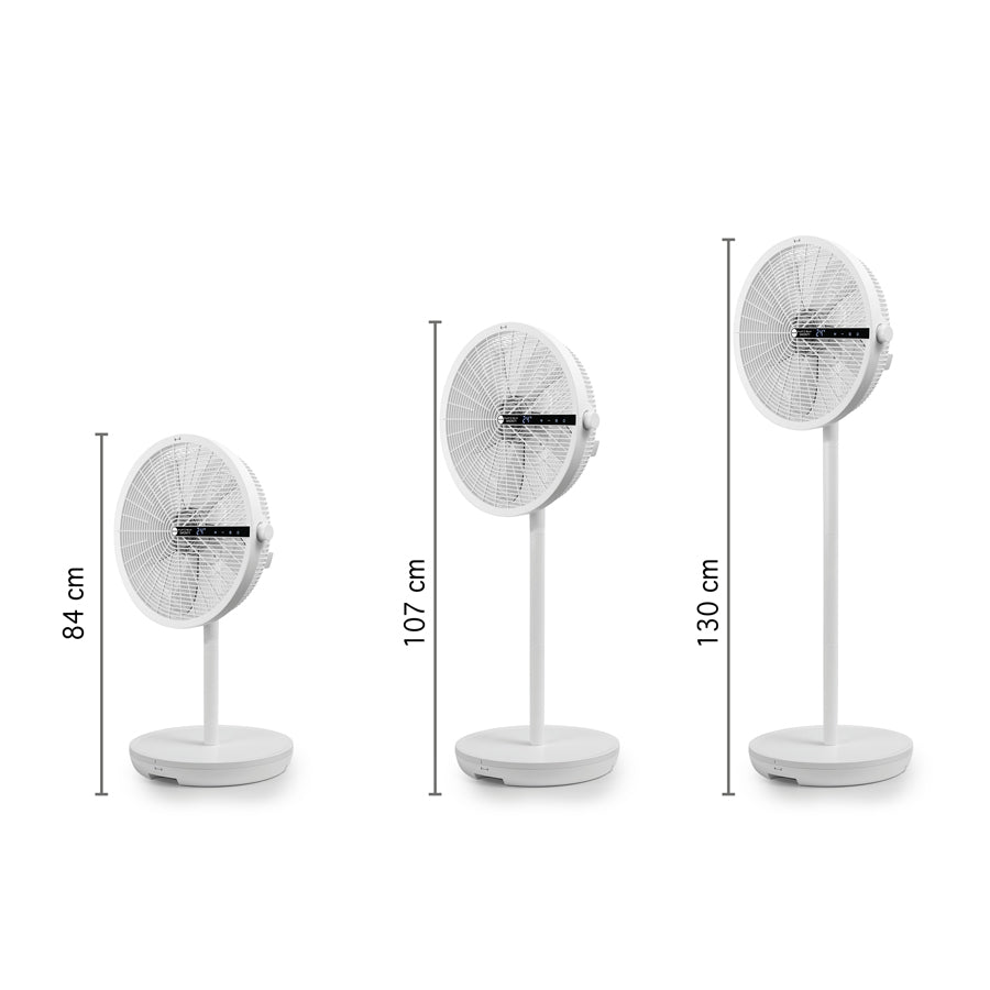 MACOM SMONTY Art. 983 – Ventilatore Smontabile Salvaspazio con Motore DC Silenzioso