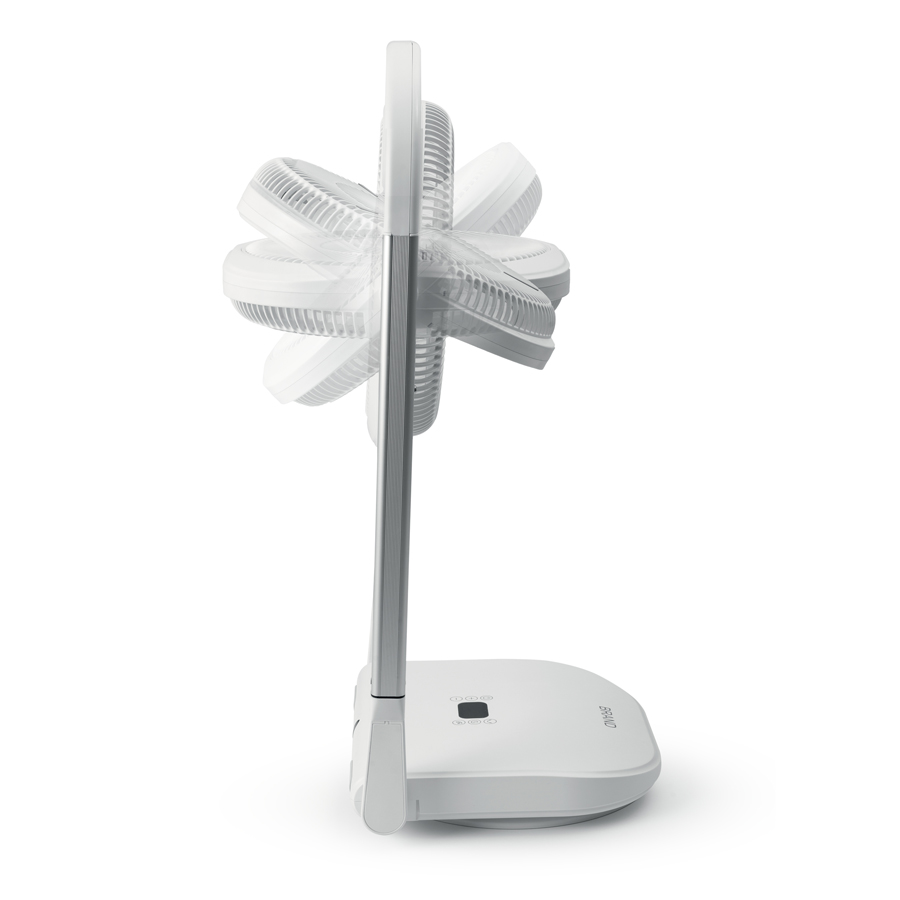 MACOM SLIMMY – Ventilatore Pieghevole Salvaspazio con 9 Velocità